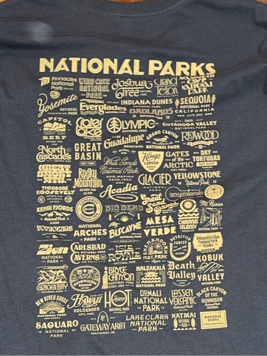 The Landmark Project Other - The landmark project short sleeve t-shirt unisex size XL NATIONAL PARKS